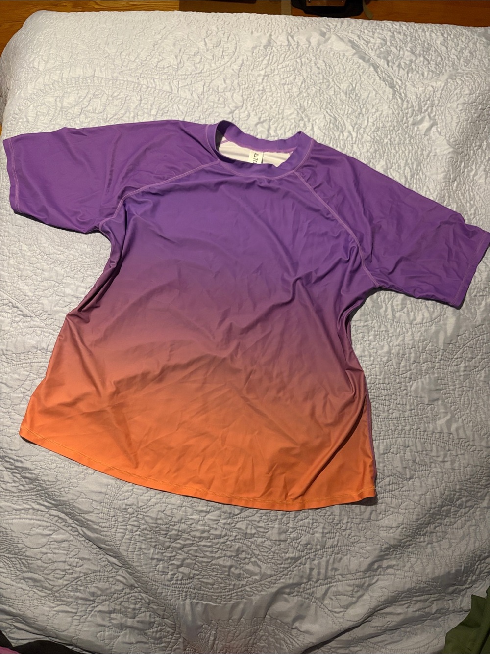 Purple and Orange Rashguard